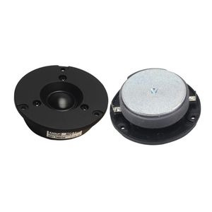 1 Pair 3 Inch Silk Film Super Tweeter Speaker Unit 40 W 6 Ohm Dome HIFI Home Theater Ultra-High Treble Tones Loudspeaker