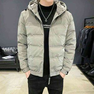 Winter Men's Down Coats New Fashion Youthful Vitality Autumn and Winter Down Jacket Men Winter Coat Lightweight Jacket Y1103