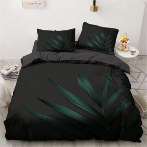 3D постельное белье одеяло обложки комплекты одеяло охватывает подушки подушки Shams постельное белье постельное белье двойной двойной однородный роскошный цветок дома текстиль 210316