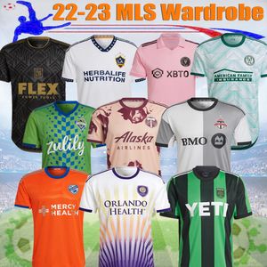 Wholesale seattle sounders shirts for sale - Group buy 2022 MLS Wardrobe Atlanta FC Miami Soccer Jersey LAFC Orlando Shirt LA Galaxy Cincinnati Seattle Sounders Portland Timbers Football Shirt