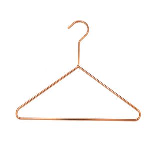 Wholesale Metal triangle children's clothes hanger towel racks child wear display stand scarf tie Rack