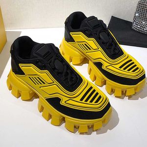 High-quality classic thick-soled couple shoes men and women fashion sneakers robot style non-slip sole size 35-46 top designers With original box
