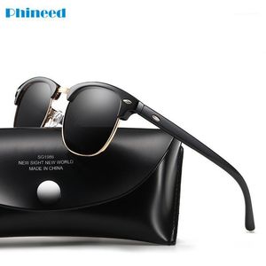 Club Master Square Polarized Sun Glasses For Men Women Fashion Mirror PKRB3916 Sunglasses