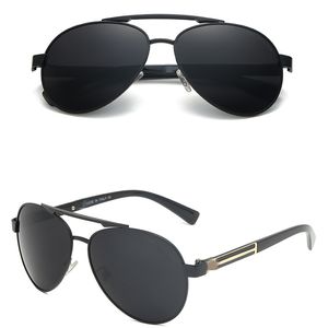 L2020 Mode Runde Sonnenbrille Brillen Sonnenbrille Designer Marke Schwarz Metallrahmen Dunkle 50mm Glaslinsen Für Herren Damen Bessere Braune Hüllen