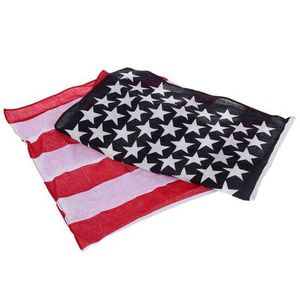 Nova Moda Unisex EUA Flag Scarves Bandanas Hip-Hop Dança Viagem Chefe Cachecfo Y1229