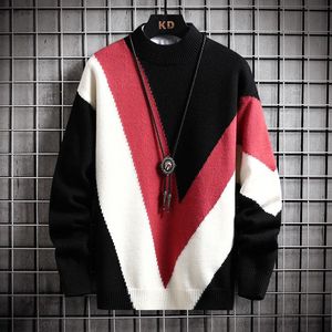 DENSO al por mayor-Suéteres de hombre Suéter negro Hombres Turtimeneck Pullover Punto de alta calidad Harajuku Hip Hop Streetwear Soft Warm Dens Jumpers Ropa