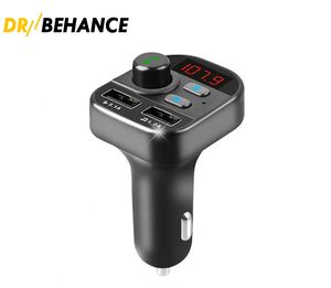 805E Handsfree Radio Player Car Kit Double 3.1V USB Cars Charger med Retail Package