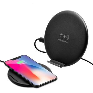 10W Wireless charger foldable Fast charger QI Wireless charger with phone holder for Samsu