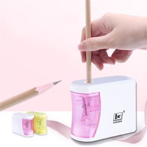 Automatic Pencil Sharpener Students Office Stationery Safe Electric Pencils Sharpeners Kids Draw Supplies Girl Boy 11 5hs Q2