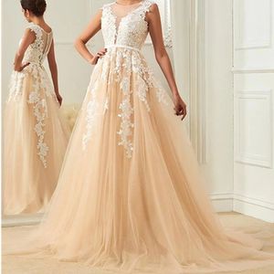 Long Grey Champagne Lace High Neck Arabic Prom Dresses kaftan Dubai Formal Evening Gowns with Detachable Skirt