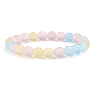 Matte Bears Strands Jade Braclets для женщин ВМС Зеленые Бирюзы Избранные Камень Урожай Мужской Браслет Чистый Цвет Минималистский Браслет Yoga