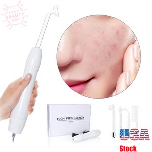 Portable High Frequency Facial Machine Care Beauty Acne Removal Device Skin Spot Remover