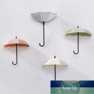 3Pcs/set Creative Umbrella Shape Hook Colorful Key Hanger Holder home Bedroom Wall decoration Accessories Load weight 0.2kg U3