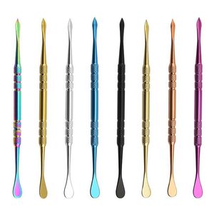 custom Stainless steel wax dabs tool smoking accessories portable Dabber Tool Pipe Cleaning dabbing tools