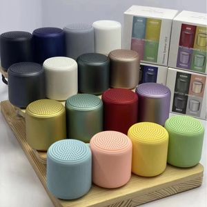 Inpods LittleFun mini głośnik Macaron metalowe głośniki Bluetooth bezprzewodowy przenośny Soundbox TWS prawdziwy głośnik na zewnątrz 32 kolory