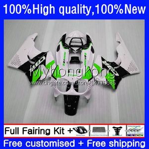 Bodywork For HONDA CBR 893 900 White green CC 893RR 900RR 1989 1990 1991 1992 1993 Body 36No.154 CBR893RR CBR900RR 89-93 CBR893 CBR900 RR 89 90 91 92 93 OEM Fairing Kit