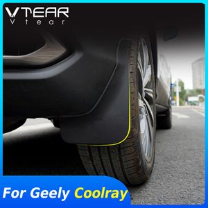 Geely Coleray SX11 Fender Flares Mud Flaps Cover Modeings Decoration Car Exteriorフレームスタイリングアクセサリー部品