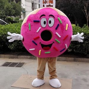 Tasty Delicious Donut Apparel Mascot Costume Halloween Christmas Cartoon Character Outfits Suit Advertising Leaflets Clothings Carnival Unisex Adults Outfit
