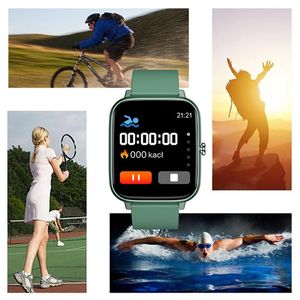 En Kaliteli P6 Erkekler Bluetooth Çağrı EKG Su Geçirmez Akıllı İzle Kadınlar Android IOS Için Kan Basıncı Fitness Smartwatch Uyku Dropshipping İzleme