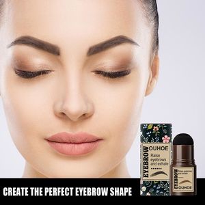 Eyebrow Enhancers 1Set Brow Stamp Shaping Kit Waterproof Long Lasting Natural Shape Contouring Stick Hairline Makeup eyes