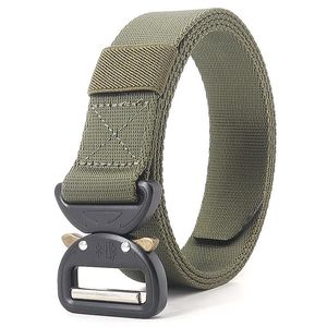 Wholesale army buckles resale online - Belts Classic Mens Tactical Belt Outdoor Military Training Waist Strap Quick Release Buckle Army Fans Tought Nylon cm Narrow Cinto