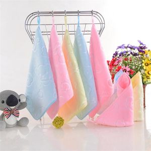 Asciugamani per bambini puliti per bambini asciugamani a mano 25*25 cm 1pc per capelli da viaggio per capelli case tessuti usi usi cucina sospesa