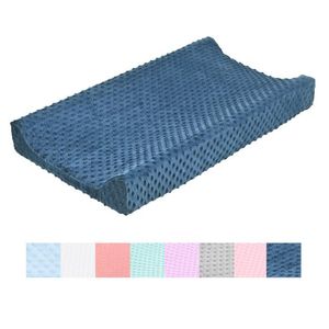 Minky Dot Tanging Pad Capas Capas de Almofada de Almopa Menino Menino Menino Bebê Capa do Bebê Presente Change Mudança Matidão Berçário YL364