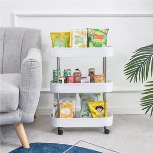 Carrello portaoggetti multistrato Cucina Bagno Soggiorno Scaffale portaoggetti Gap Carrello Organizzatore Porta stoviglie Scaffali per frutta e verdura -3 strati