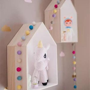 Ganci Rotaie Galleggianti Scaffali da esposizione a parete Ornamento per la camera dei bambini Soggiorno Camera da letto Bagno