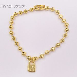 DIY charms onda öga indiska smycken gör uno de 50 armband för kvinnor baby spädbarn flickor guld bangle kedja pärlstav set födelsedaggåvor arrangör pul1829oro0000m