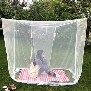 携帯用蚊帳屋外キャンプ昆虫テントの外のシングルドアホワイト蚊帳口座を運ぶの便利な屋外キャンプ210316