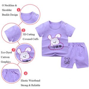 Sevimli O-Boyun Aile Eşleştirme Kıyafetler Mor Çocuk Giyim Kısa Meisjes Kleding Jongen Setleri Roupas Fille Toplamlar Roupa de Bebe X0802