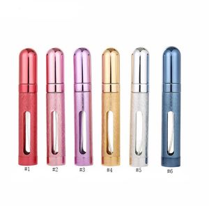 1000pcs grossist 12ml Mini Spray Fashion Perfume Bottle Atomiser Deluxe Travel Refillable Flaskor SN2716