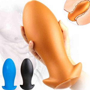 Toys anali Toys ENORME Sex Toys Big Butt plug della prostata Massaggio Prostato Buttplug Espansione Vaginal Spilulatore perline Prodotto 1125