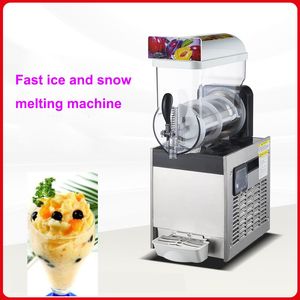 Único cilindro de neve de neve máquina de aço inoxidável lama de neve lama máquina de bebida fria máquina grande capacidade 110V / 220V