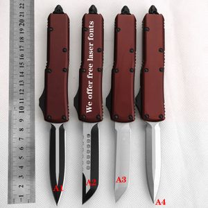 Knives accept customization laser engraving t6061 high hardness handle VG10 blade tactical camping automatic knife MOQ1pcs ZLONG BM3300 A07 A14 folding EDC tool