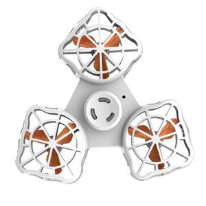 Drone Flying Tryck Relief Toy Top Mini Fidget Spinner Rechargeable Automatisk roterande Gyro för Vuxna Barn