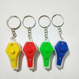 Hand-held mini vase led purple light keychain money detector selling small commodities wholesale gifts toy