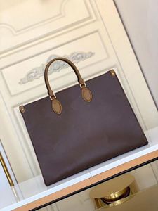 Mulheres luxurys designers bolsas m45320 senhoras sacos de compras sacos de compras por atacado bolsa de moda onthego clássico letter bolsa 36 41cm em movimento