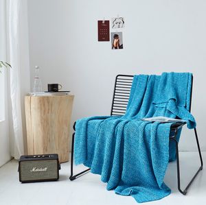 The latest size 180X200CM blanket, a variety of sizes and styles to choose from, herringbone knitting leisure lazy nap air-conditioning blankets