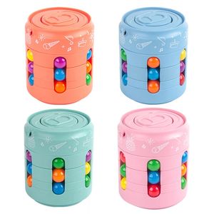 Can Cube Toy Top Magic Beans Finger Spinning lindert Stress Dekompressionswerkzeug Antistress Erwachsene entspannen Druck Fidget Toys Little Pops Relief für Kinder Erwachsene