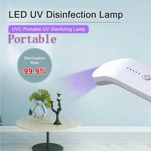 Lavavetri a luce UV LED Lampada ultravioletta Pulizia portatile per viaggi domestici El Office HKS99