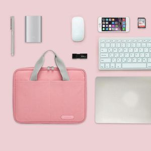 Storage Bags Waterproof Laptop Bag Portable Document Handbag Men s Women s Briefcase Office Business Travel Gadgets Organize Pouch Accessory