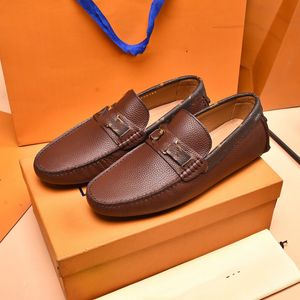 2022 New Fashion high quality Designer shoes Soft Leather men leisure dress shoe for man party lazy falts Loafers 38-46