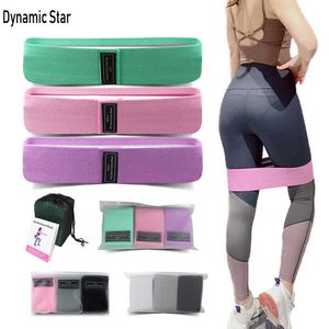 Bandas de resistência Fitness Borracha Elastic Faixa Yoga Expanse Gym Home Treino Bandas Booty Equipamentos de Exercício Acessórios de Fitness H1026