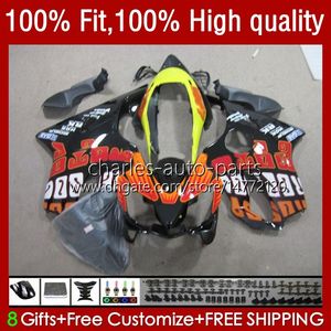 Honda CBR 600F4I 600CC 600 F4I FS CC F4 I 04-07 55 No.125 CBR600F4I CBR600FS 2004 2005 2006 2007 CBR600 F4I 04 05 06 07 OEM Fairings Kit Hot Repsol Red