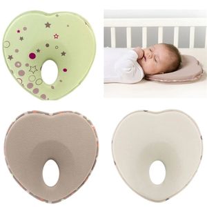 Baby styling kuddar baby kudde anti-head född korrigering sovande pad för 0-12 månader spädbarn formar kuddar dekor kudde 211025