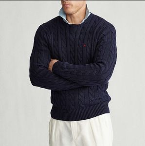 2021 экипаж шеи миль Wile Wile Polo Mens классический свитер вязаный хлопок зимний досуг дному свитер свитер пуловер 11 цветов