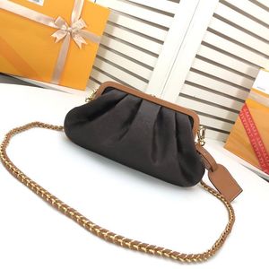 Original hochwertige Modedesigner-Luxustasche Handtaschen Geldbörsen Boursicot Ew Cloud HANDTASCHE Damenmarke im klassischen Stil aus echtem Leder Umhängetaschen