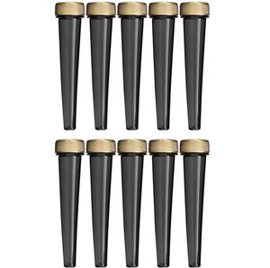 Black Clear CR joint tubes Empty Preroll Tube containers plastic Conical tubes with Child resistant caps Free DHL